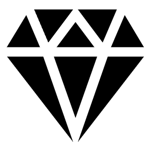 Diamond Sharp Icon from Ionic Sharp Set