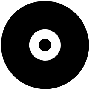 Disc Sharp Icon from Ionic Sharp Set