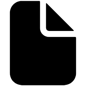 Document Icon from Ionic Filled Set