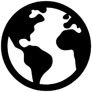 Earth Icon from Ionic Filled Set