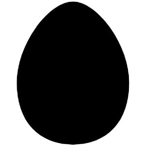 Egg Icon from Ionic Filled Set