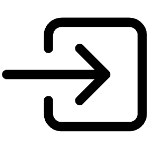 Enter Outline Icon from Ionic Outline Set