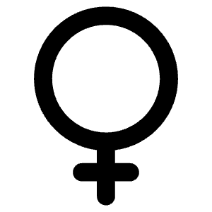 Female Icon from Ionic Filled Set