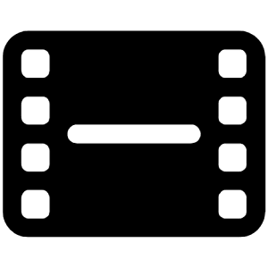 Film Icon from Ionic Filled Set