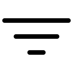 Filter Outline Icon from Ionic Outline Set
