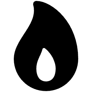 Flame Icon from Ionic Filled Set