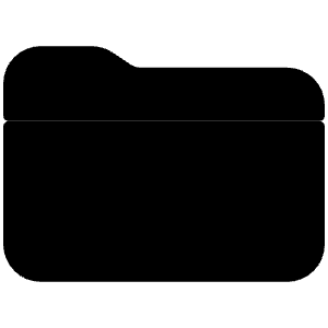 Folder Icon from Ionic Filled Set