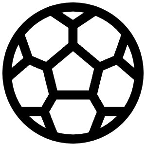 Football Outline Icon from Ionic Outline Set