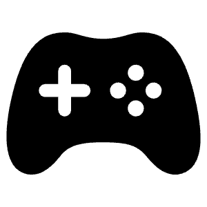 Game Controller Icon from Ionic Filled Set