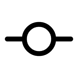 Git Commit Outline Icon from Ionic Outline Set