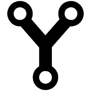 Git Network Sharp Icon from Ionic Sharp Set