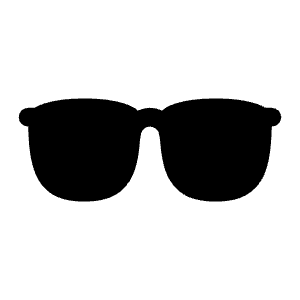 Glasses Icon from Ionic Filled Set