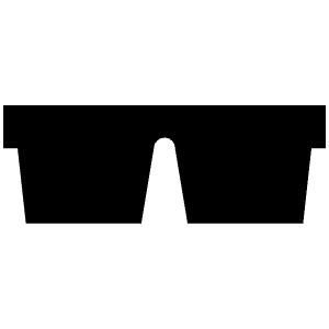 Glasses Sharp Icon from Ionic Sharp Set