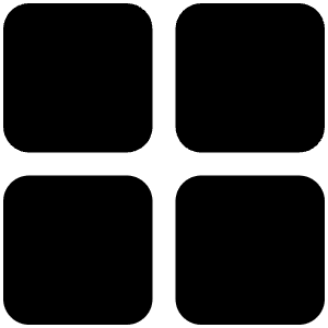 Grid Icon from Ionic Filled Set