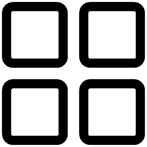 Grid Outline Icon from Ionic Outline Set