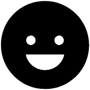 Happy Sharp Icon from Ionic Sharp Set