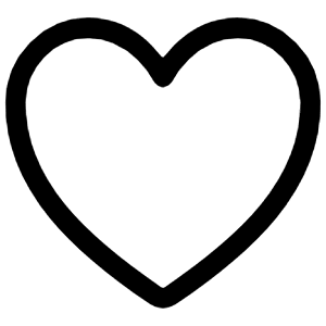 Heart Outline Icon from Ionic Outline Set