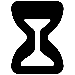 Hourglass Icon from Ionic Filled Set