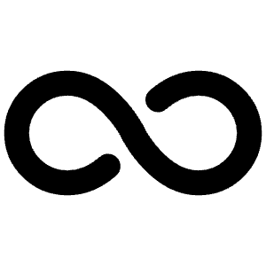 Infinite Icon from Ionic Filled Set