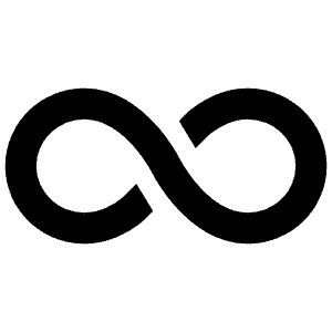 Infinite Sharp Icon from Ionic Sharp Set