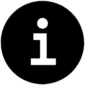 Information Circle Sharp Icon from Ionic Sharp Set