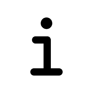 Information Icon from Ionic Filled Set