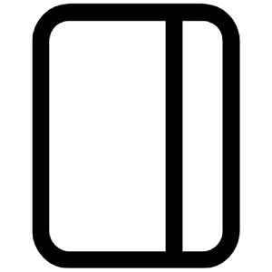Journal Outline Icon from Ionic Outline Set