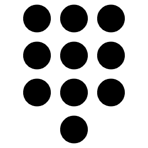 Keypad Icon from Ionic Filled Set