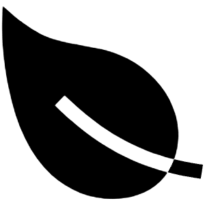 Leaf Sharp Icon from Ionic Sharp Set
