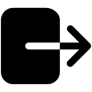 Log Out Icon from Ionic Filled Set