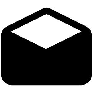 Mail Open Icon from Ionic Filled Set