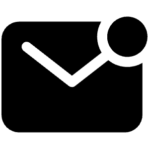 Mail Unread Icon from Ionic Filled Set