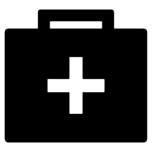 Medkit Sharp Icon from Ionic Sharp Set