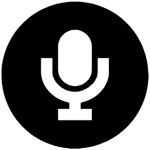 Mic Circle Sharp Icon from Ionic Sharp Set