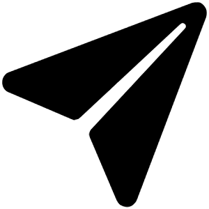 Paper Plane Icon from Ionic Filled Set