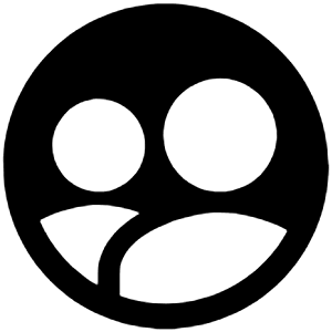 People Circle Sharp Icon from Ionic Sharp Set