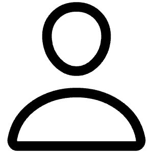 Person Outline Icon from Ionic Outline Set