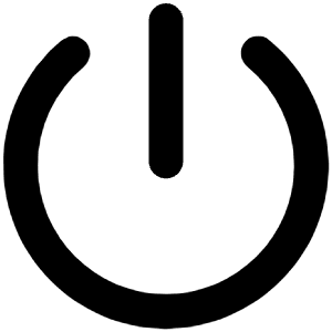 Power Icon from Ionic Filled Set