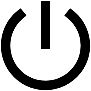 Power Sharp Icon from Ionic Sharp Set