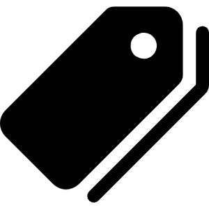 Pricetags Icon from Ionic Filled Set