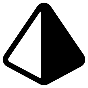 Prism Icon from Ionic Filled Set