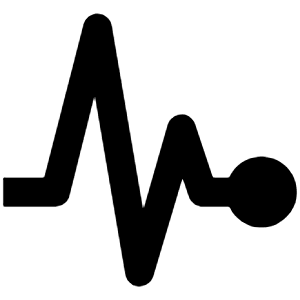 Pulse Sharp Icon from Ionic Sharp Set