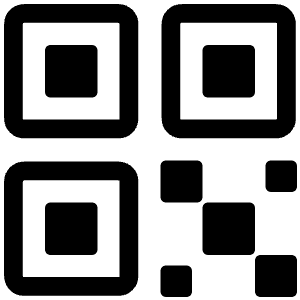 Qr Code Outline Icon from Ionic Outline Set