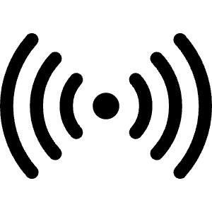 Radio Outline Icon from Ionic Outline Set