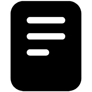 Reader Icon from Ionic Filled Set