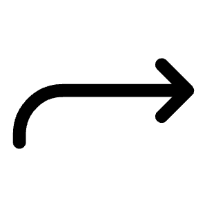 Return Up Forward Icon from Ionic Filled Set