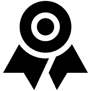 Ribbon Sharp Icon from Ionic Sharp Set