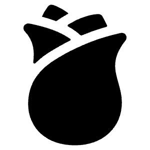 Rose Icon from Ionic Filled Set