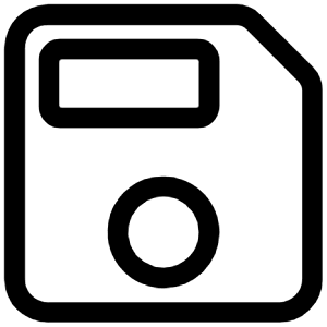 Save Outline Icon from Ionic Outline Set