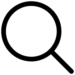 Search Outline Icon from Ionic Outline Set